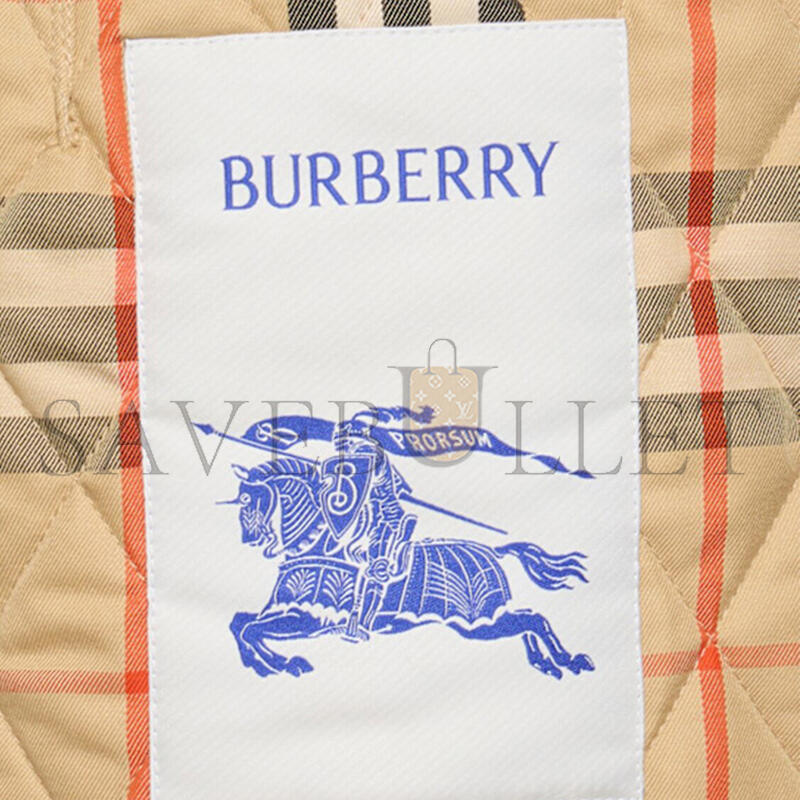 BURBERRY FITTED QUILTED JACKET 8097996 